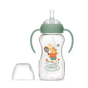 Dr. Brown's Wide-Neck Sippy Straw Bottle, 110z/330ml | 12M+
