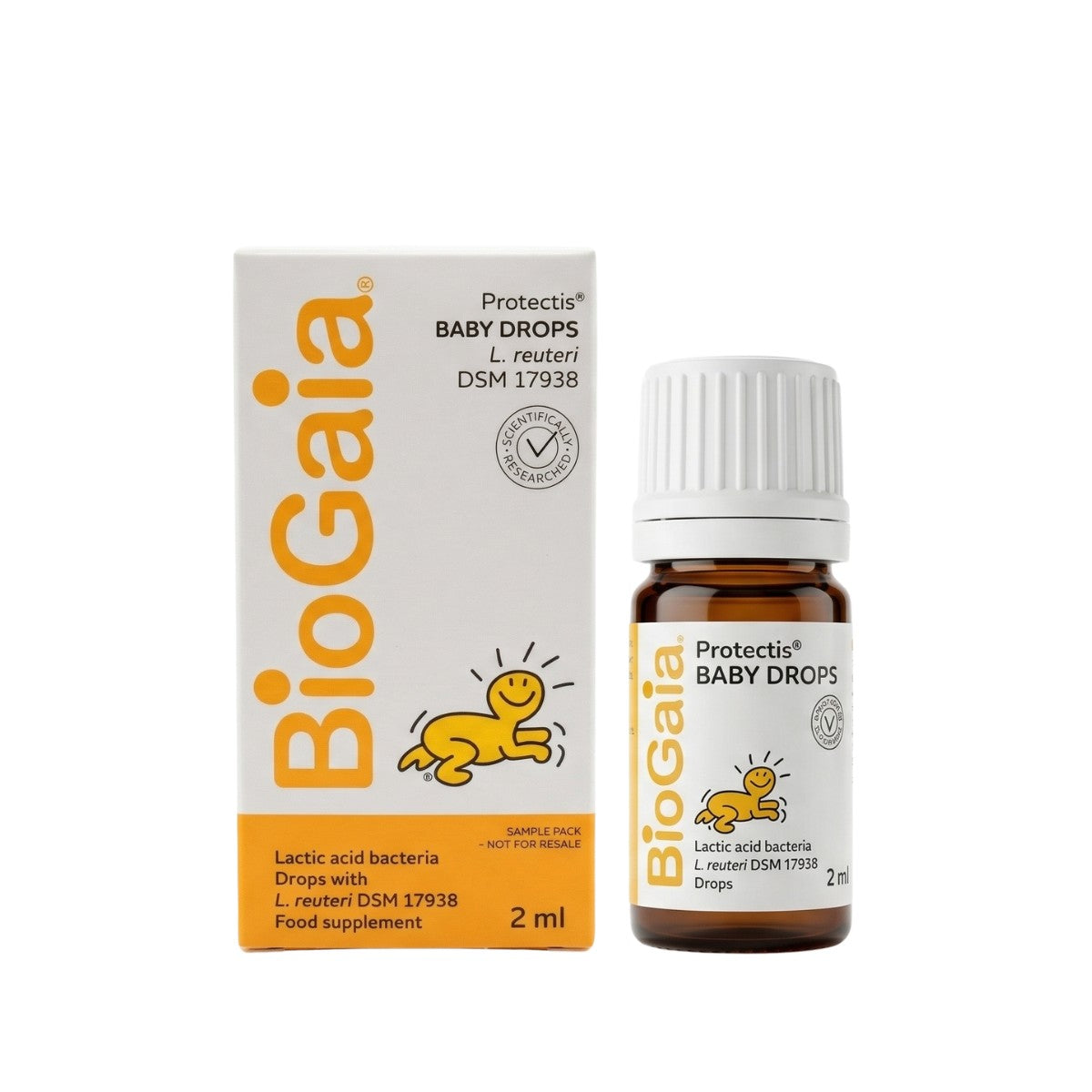 BioGaia Protectis Baby Probiotics Drops, 2ml (Exp 04/27) - Pupsik Singapore
