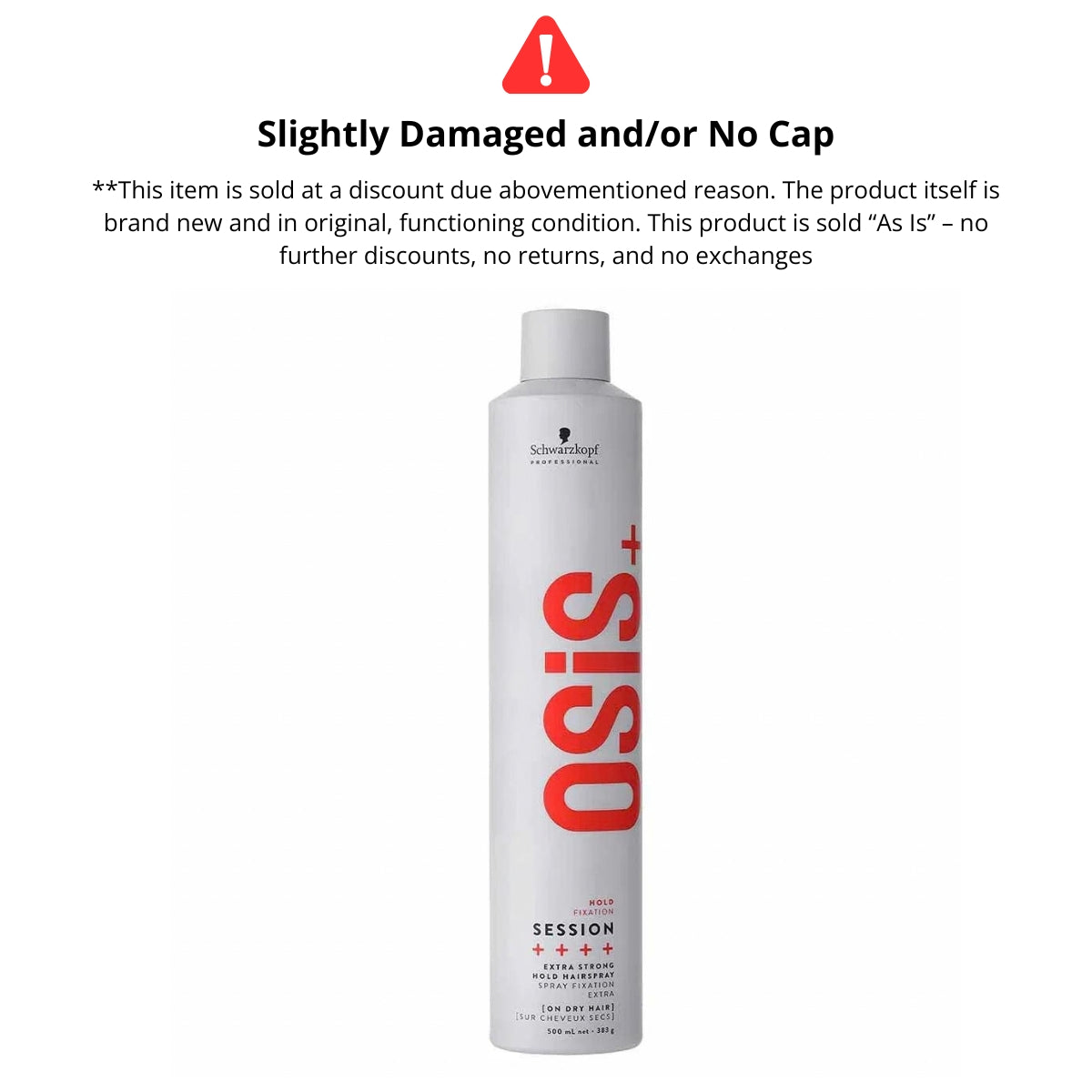 Schwarzkopf Osis+ Session Extra Strong Hold Hair Spray (500ml)