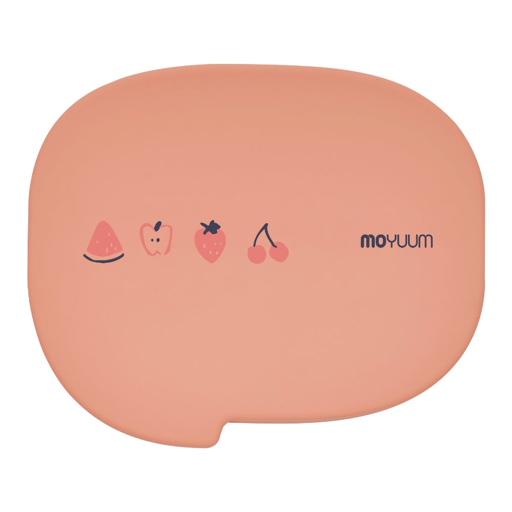 Moyuum 5-Section Silicone Suction Food Plate - Fruits