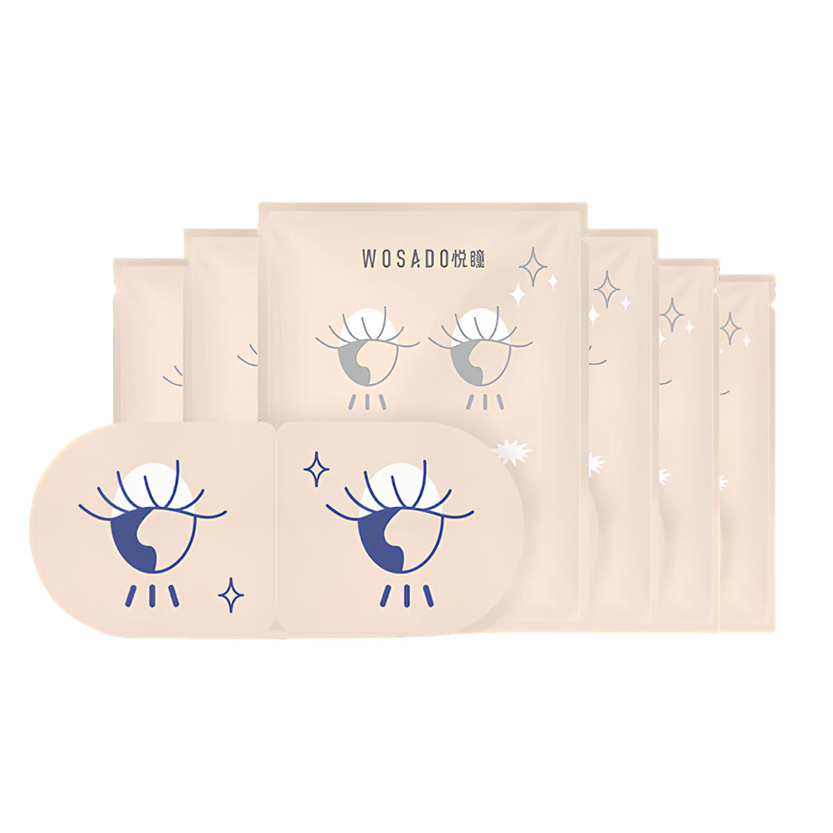 WOSADO Relaxing Steam Eye Mask, 6pcs (Exp 01/29)