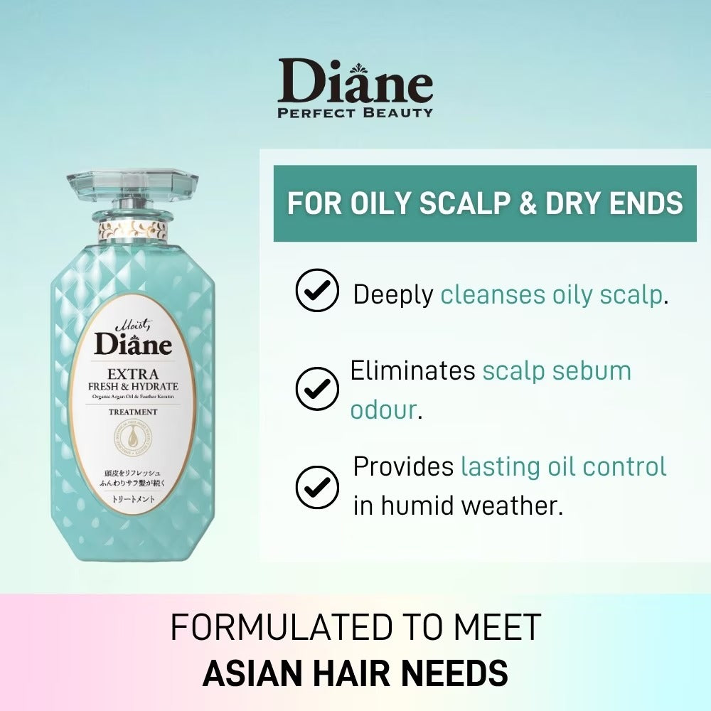 Moist Diane Extra Fresh & Hydrate Treatment (450ml)