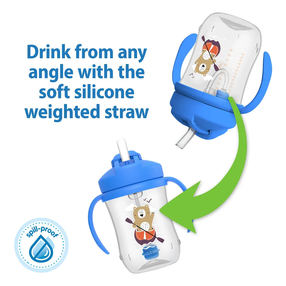 Dr. Brown's Milestones Baby's First Straw Cup (6 Designs) | 6M+