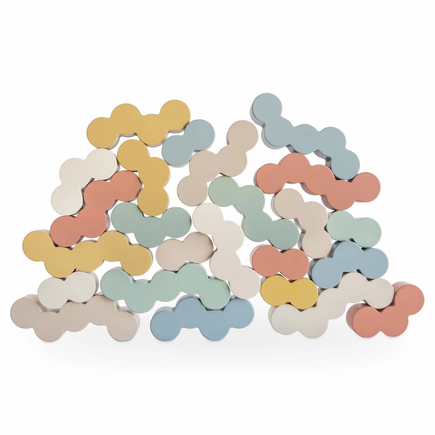 Mushie Wooden Balance Blocks - Pupsik Singapore