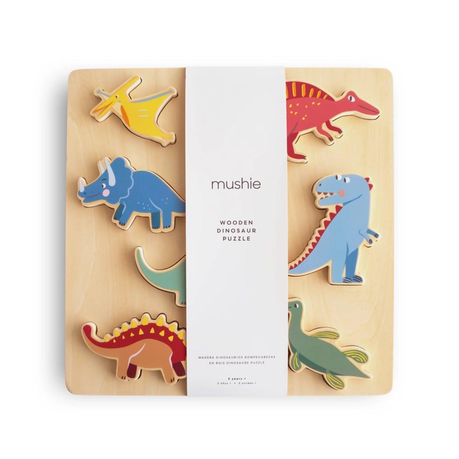 Mushie Wooden Puzzle (3 Designs) - Pupsik Singapore