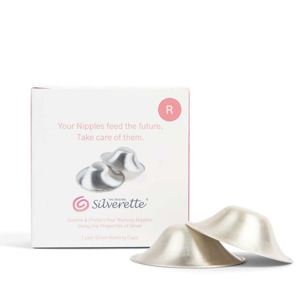 Silverette Silver Nursing Nipple Cups - Regular (1 pair) [US Version]