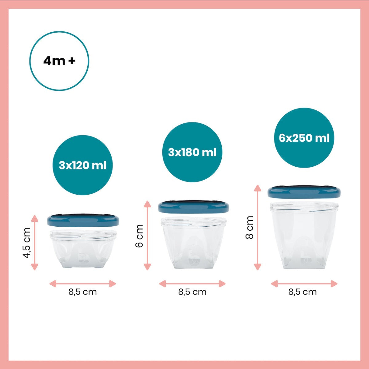 Babymoov Babybols Food Storage Container + Spoons (Multi Set)