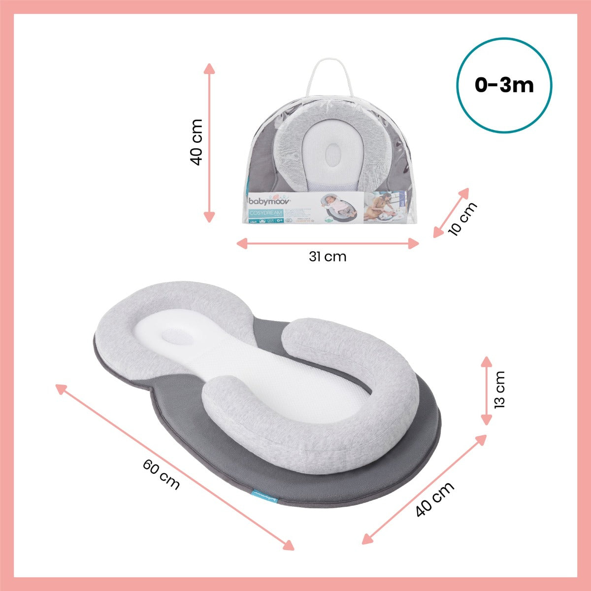Babymoov Cosydream Original Newborn Lounger (2 Colors)