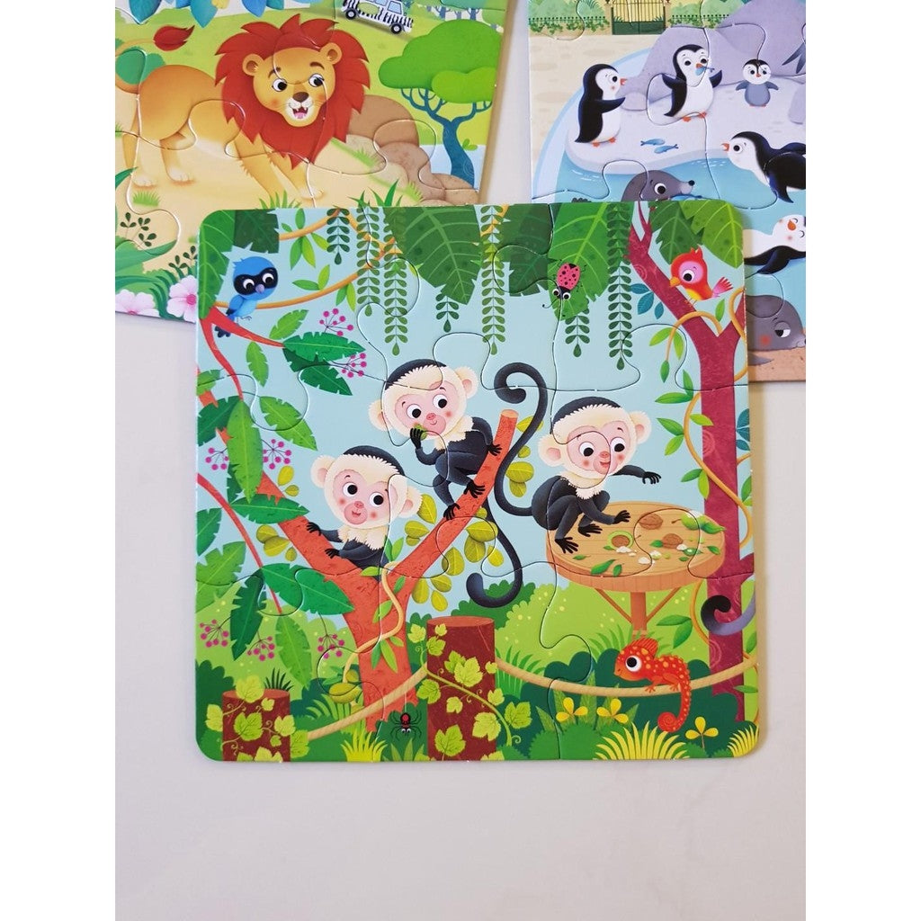 Usborne Book & 3 Jigsaws Box Set (5 Titles) - Pupsik Singapore