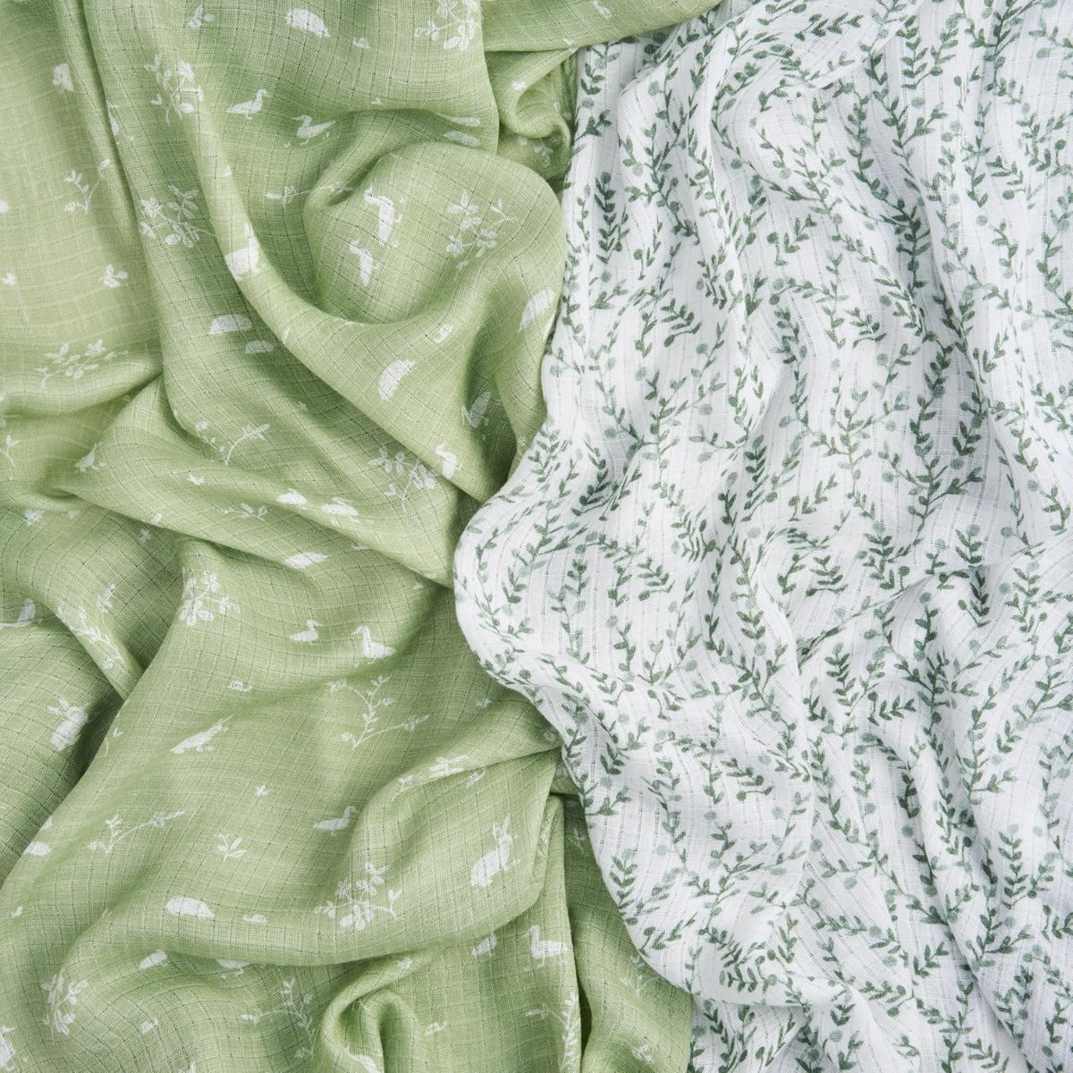 Aden Anais Silky Soft Bamboo Swaddle (44 x 44 in), 2pk (6 Designs) - Pupsik Singapore
