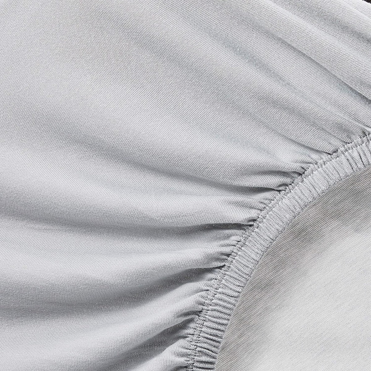 MPJ Single Bamboo Fitted Sheet, 91 x 191cm (3 colours) - Pupsik Singapore