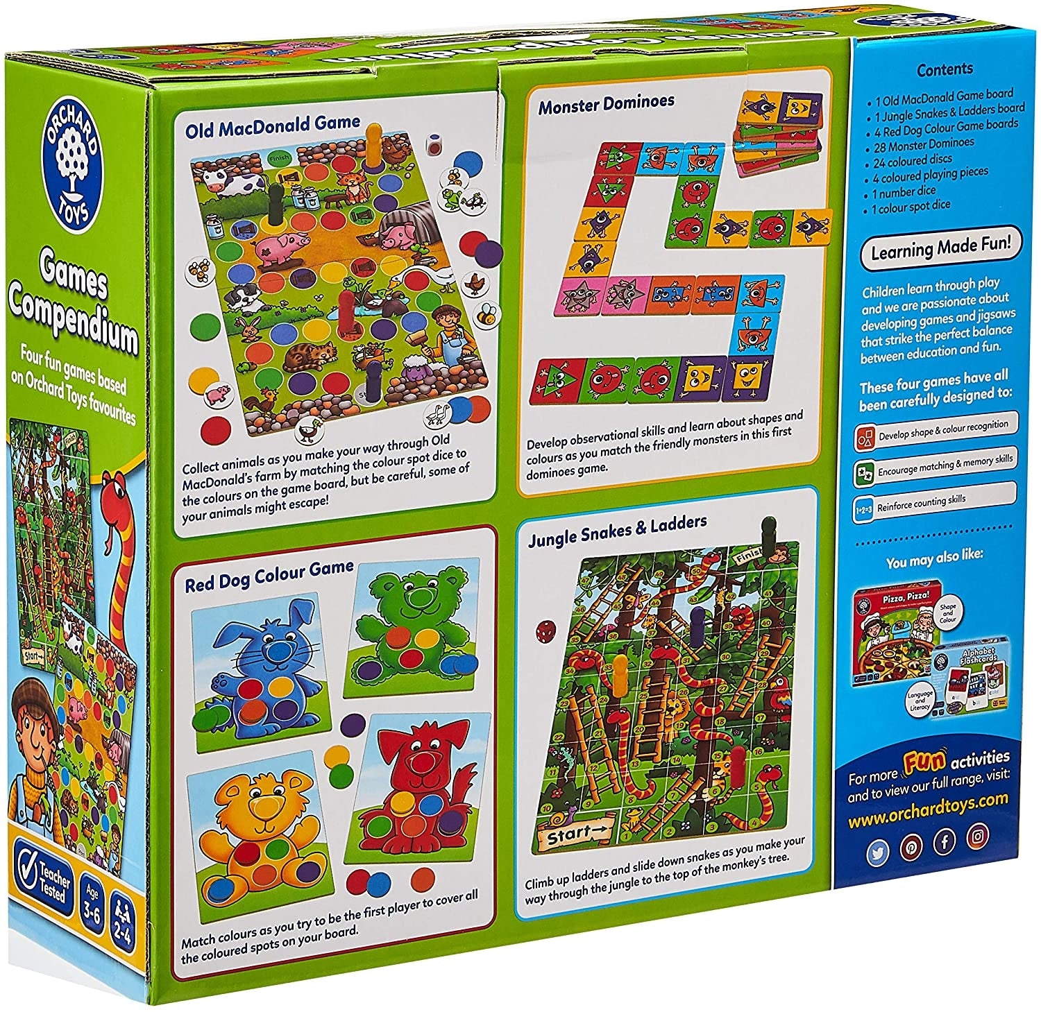 Orchard Toys Games Compendium Game