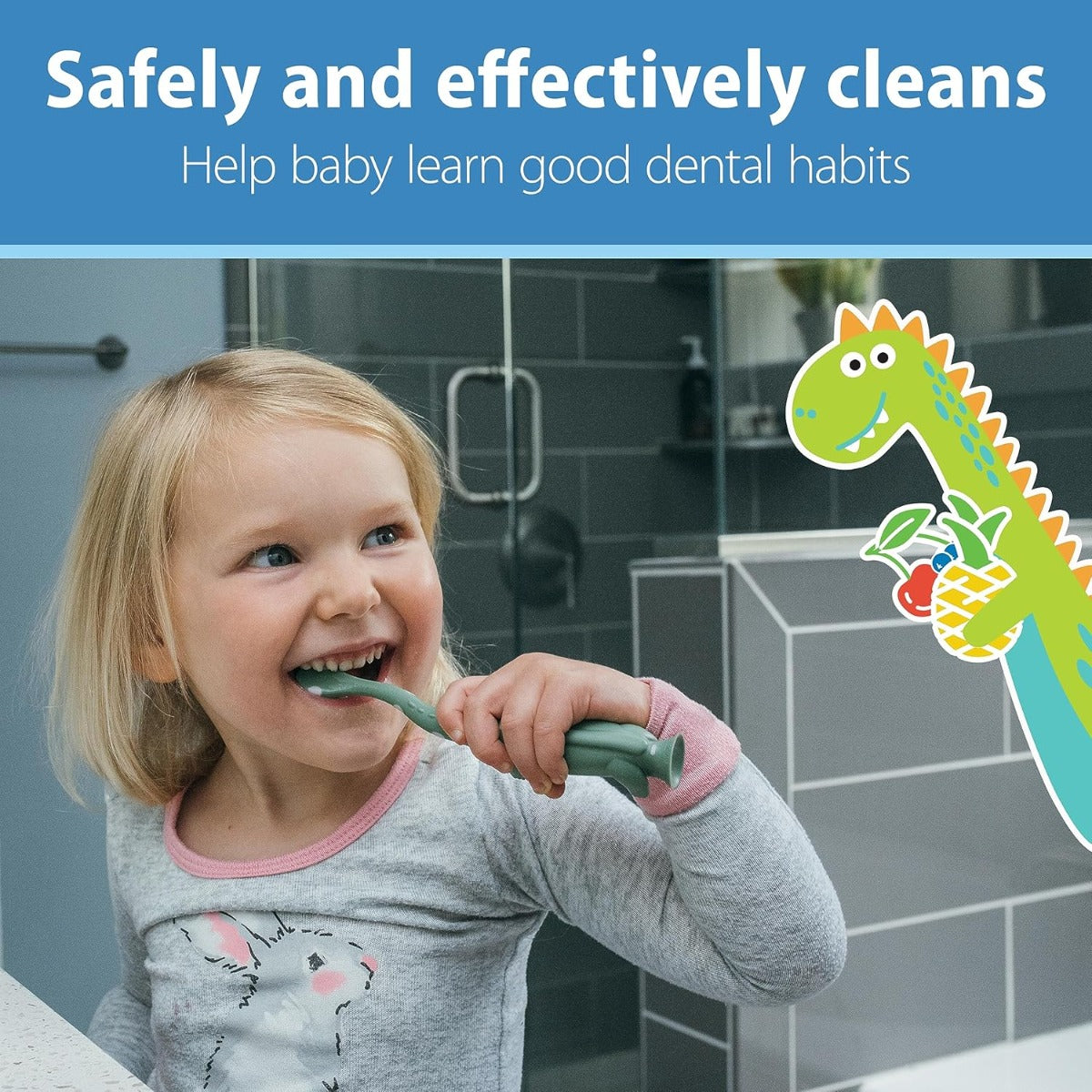 Dr. Brown's Fluoride-Free Baby Toothpaste, 40g - Mixed Fruits (Exp 06/27)