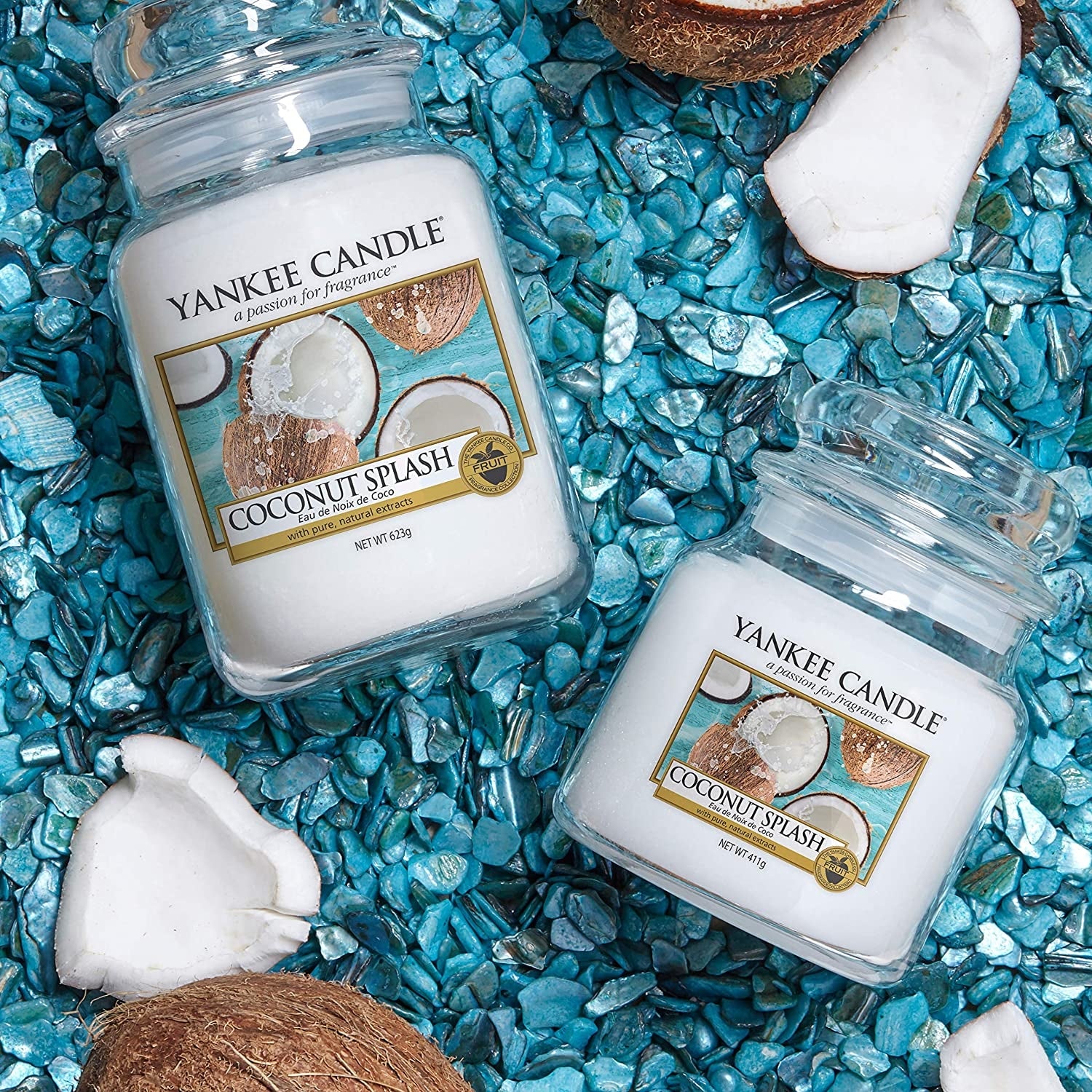 Yankee Candle Small Jar Candle (3.7oz) - Coconut Splash