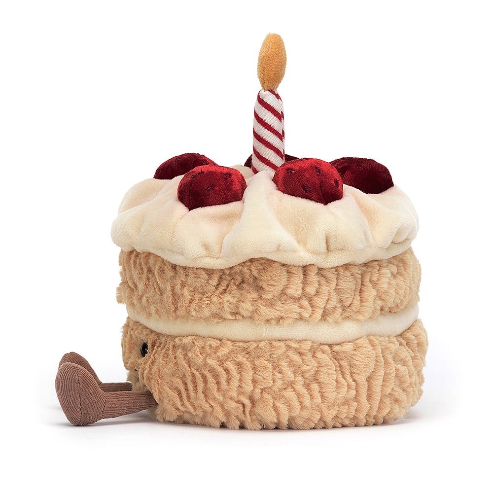Jellycat Amuseable Birthday Cake Soft Toy (16cm)