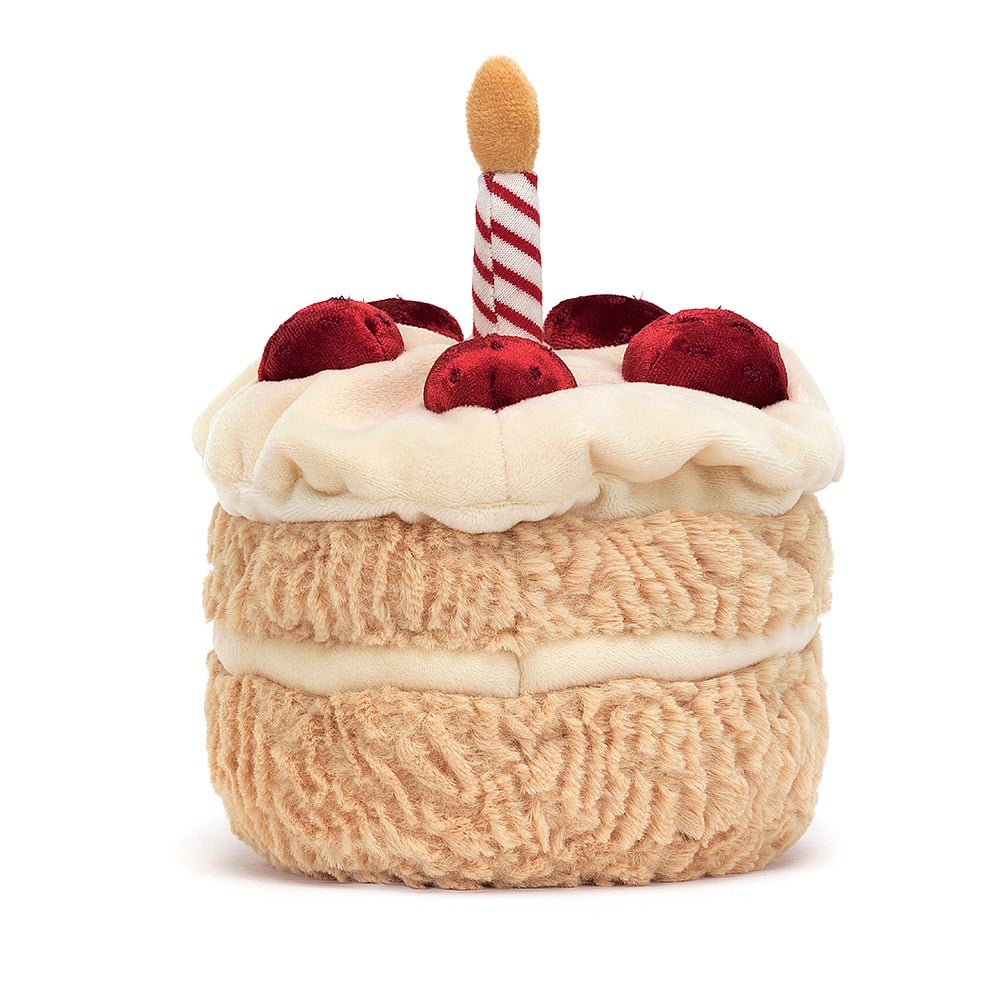 Jellycat Amuseable Birthday Cake Soft Toy (16cm)
