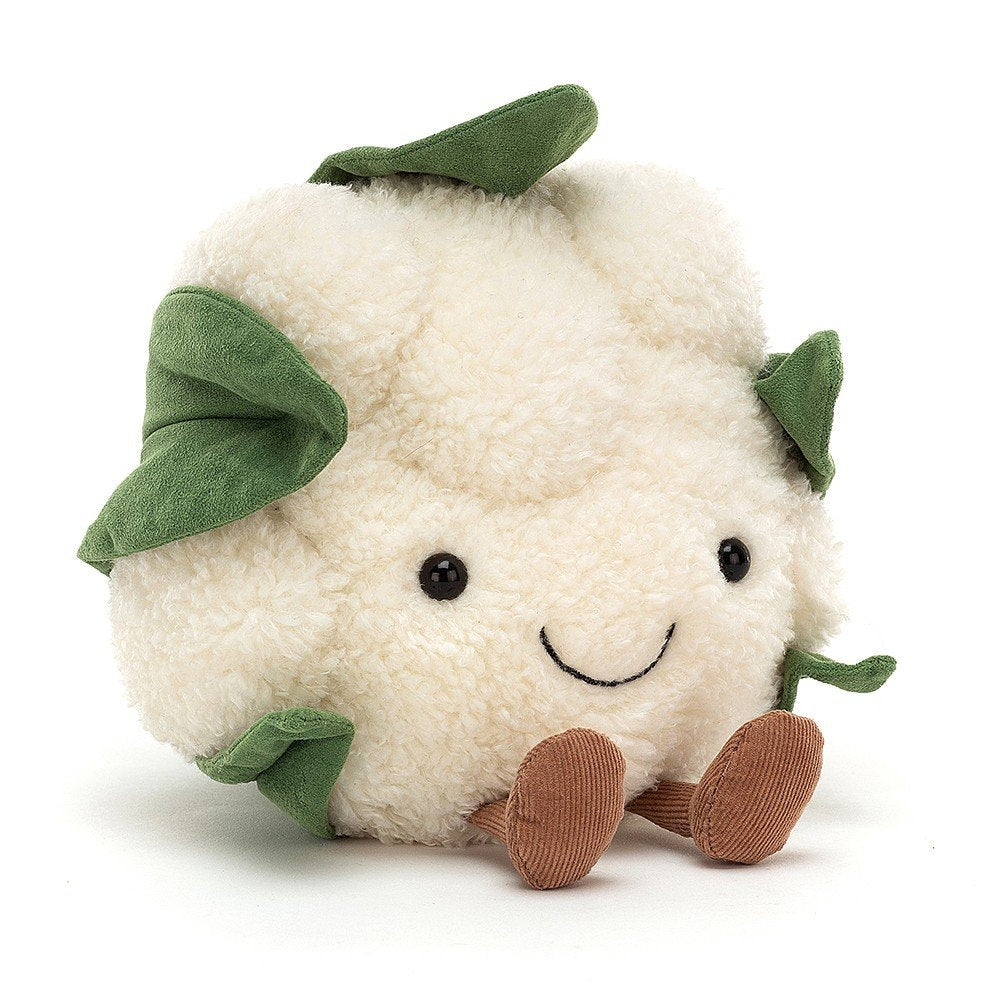 Jellycat Amuseable Cauliflower Soft Toy (26cm)