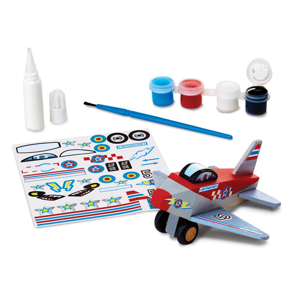 Melissa & Doug Decorate-Your-Own Wooden Plane