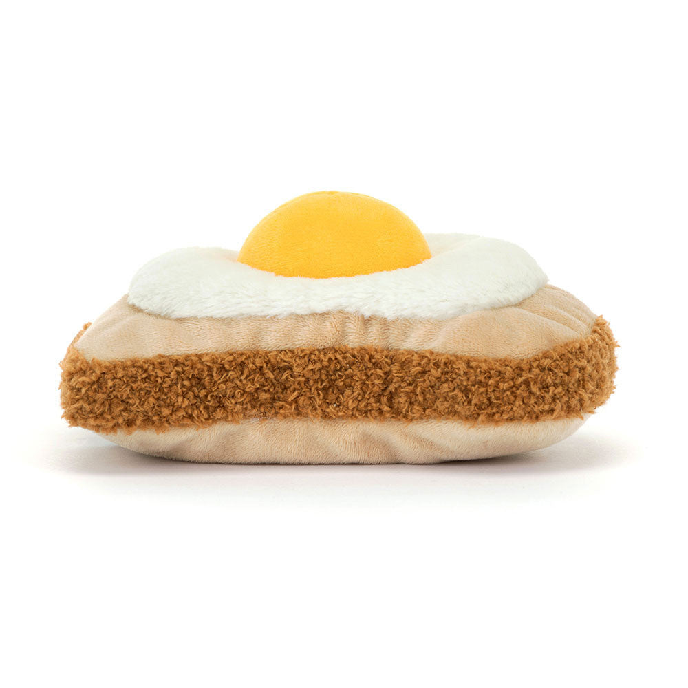 Jellycat Amuseables Egglantine Egg On Toast Soft Toy (16cm)