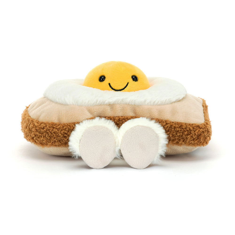 Jellycat Amuseables Egglantine Egg On Toast Soft Toy (16cm)