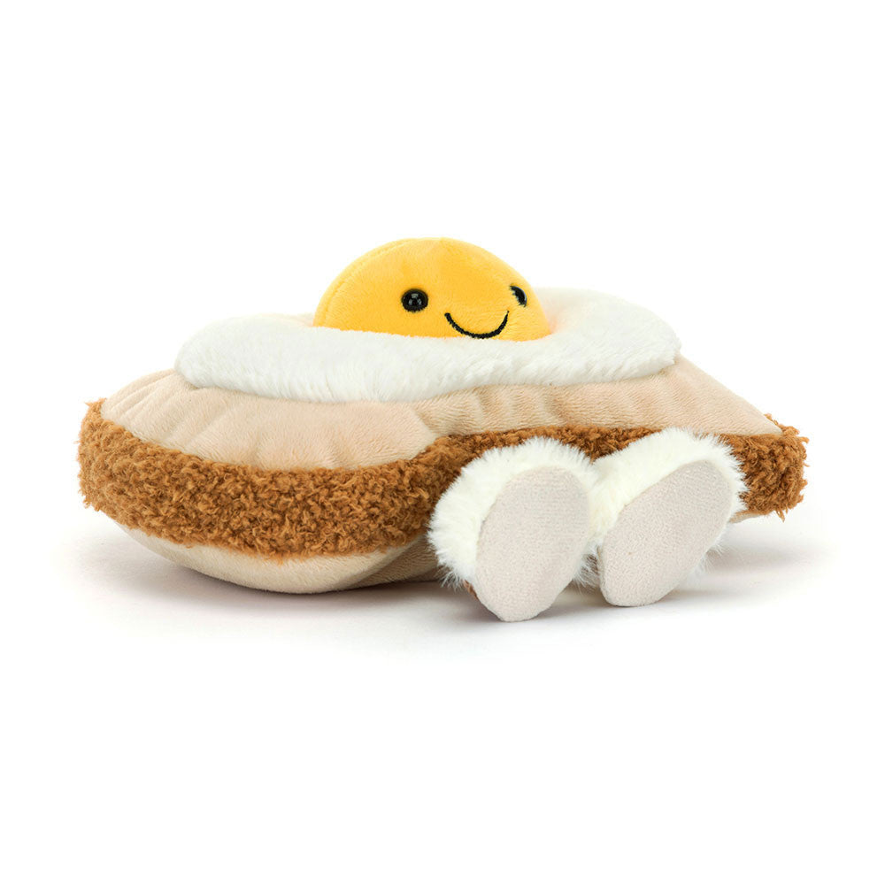 Jellycat Amuseables Egglantine Egg On Toast Soft Toy (16cm)