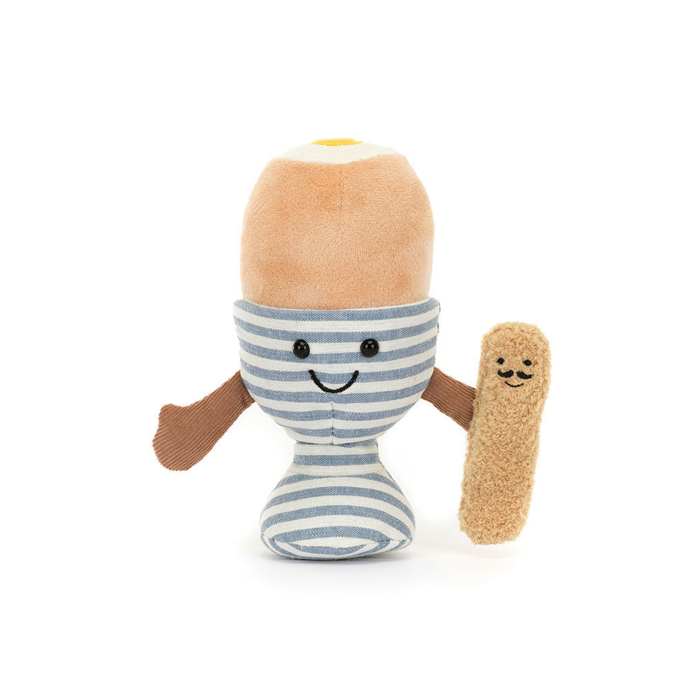 Jellycat Amuseables Eggetha Egg & Lance Soldier Soft Toy (16cm)
