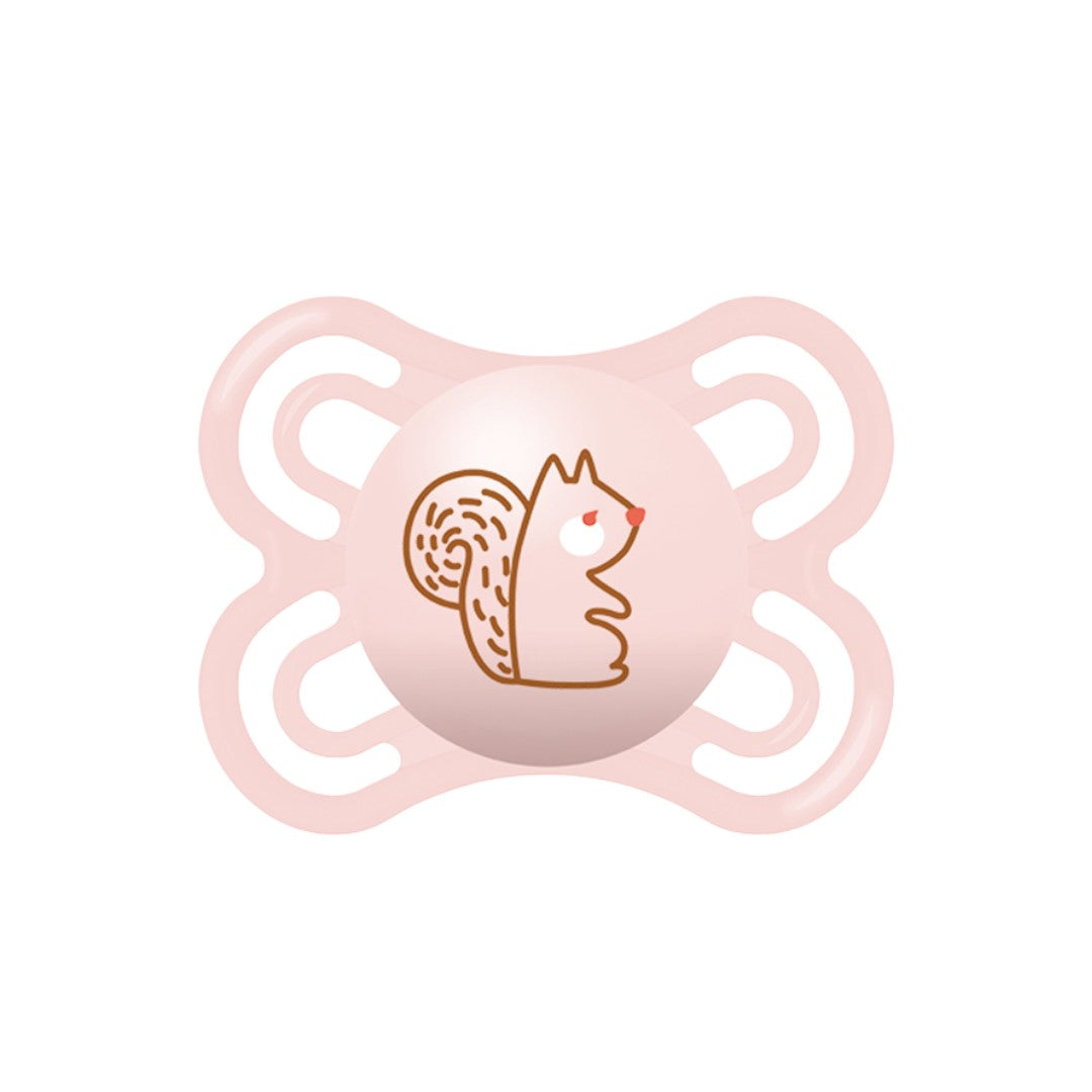 MAM Perfect Pacifier with Case, 2-6M (3 Assorted Designs) - Pupsik Singapore