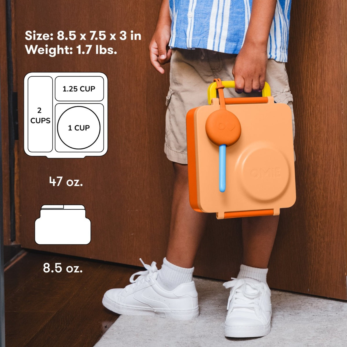 OmieBox Hot & Cold Insulated Bento Box (11 Colours)