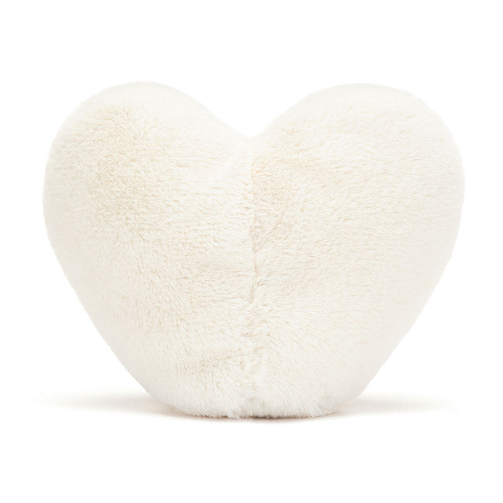 Jellycat Amuseables Cream Heart Soft Toy (12cm)