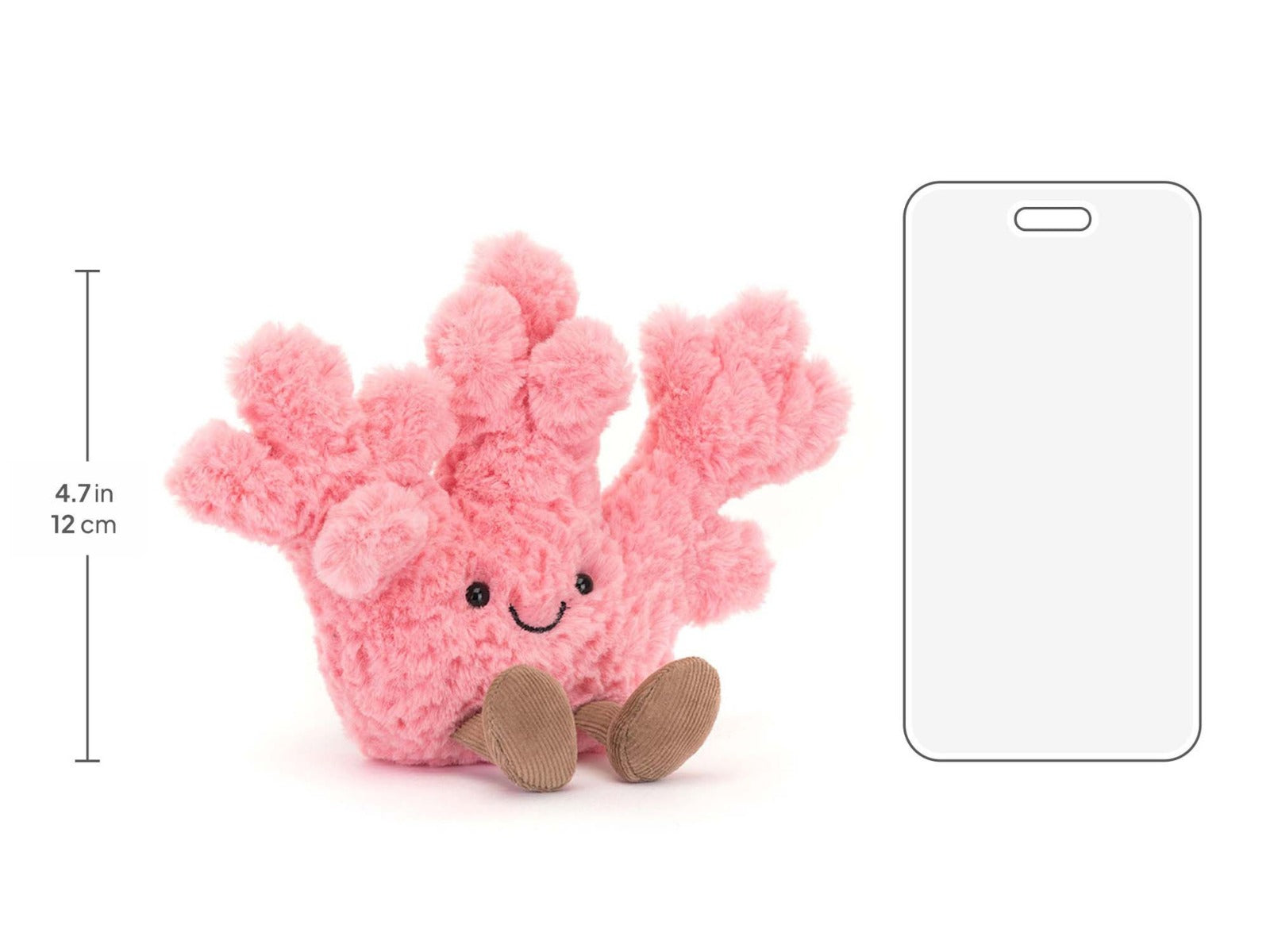 Jellycat Amuseables Coral Soft Toy (16cm) | Pupsik Singapore