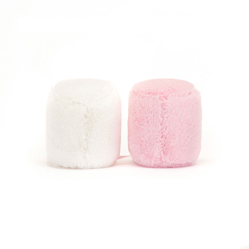 Jellycat Amuseables Pink and White Marshmallows (15cm)