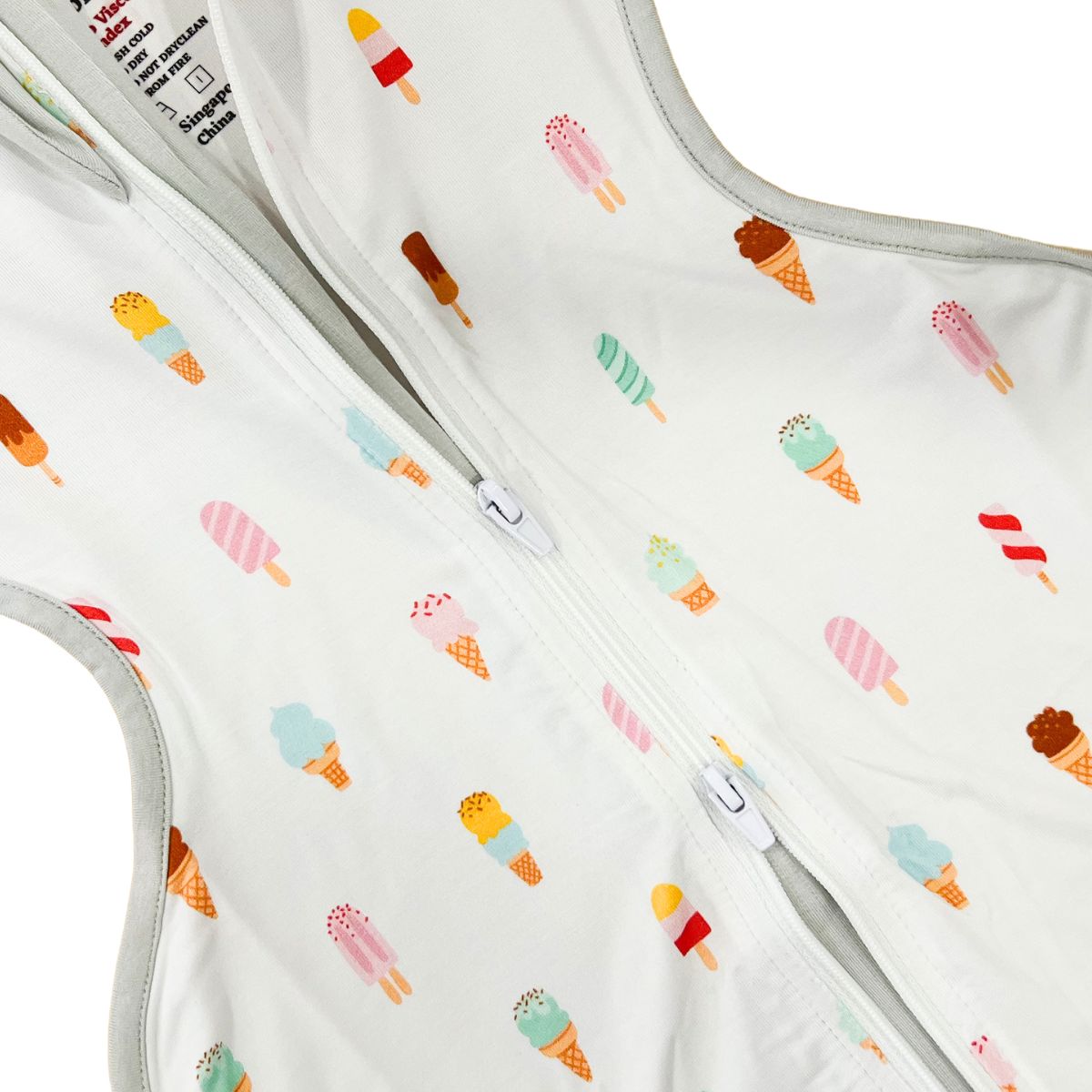 A, Apple Pie Bamboo Swaddle Wearable Blanket - Popsicle Dream (3 Sizes)