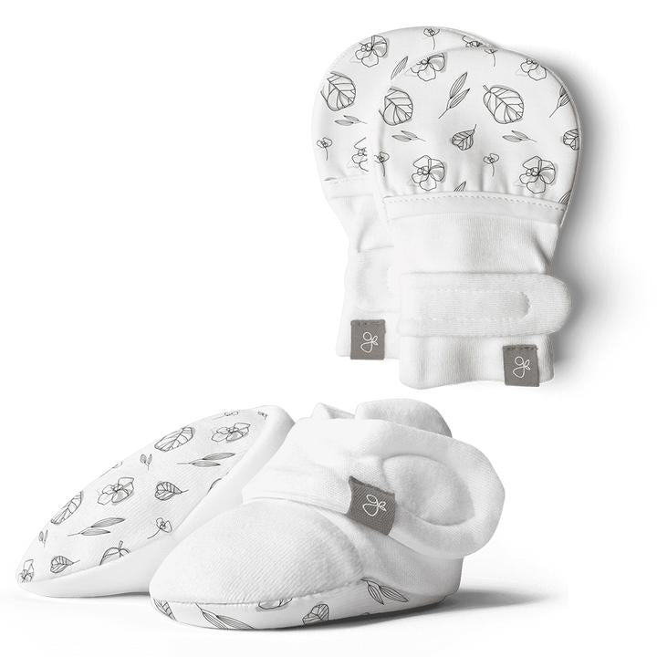 GoumiKids Baby Mittens & Booties Set (0-3m) (13 Designs)
