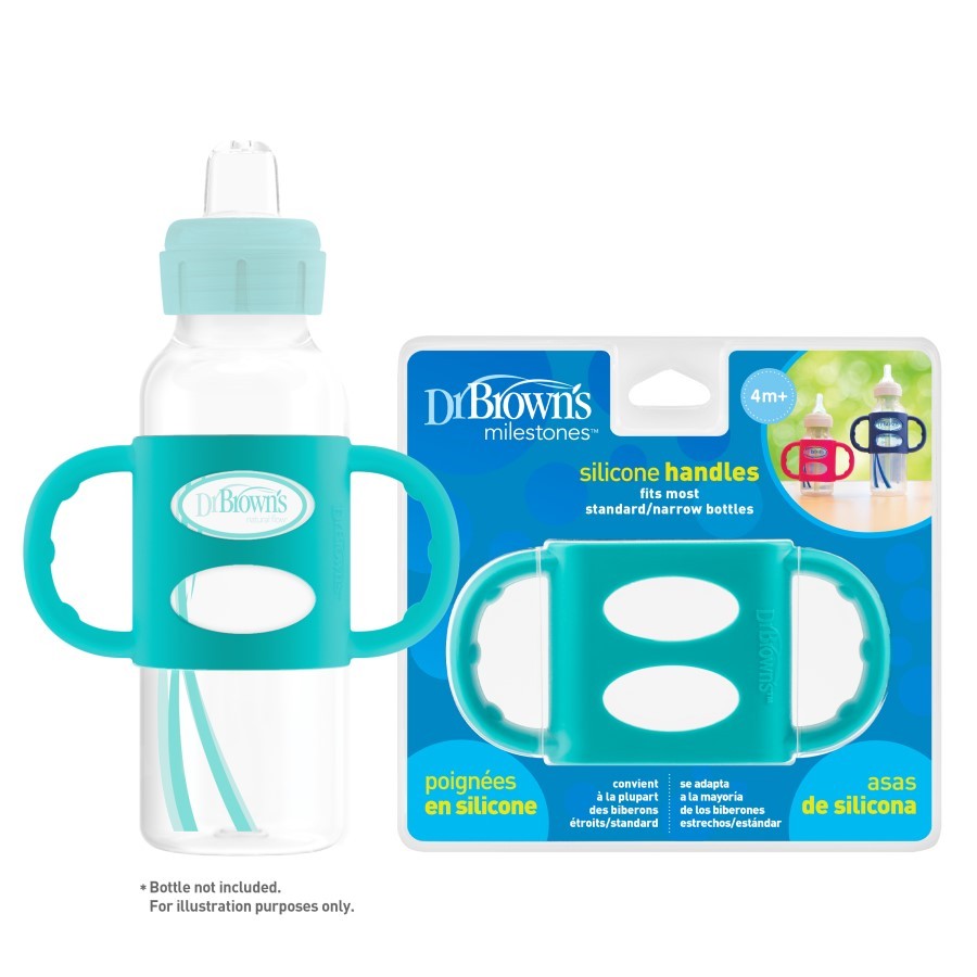 Dr. Brown's Milestones Silicone Handles for Standard Narrow Bottles (3 Colours)
