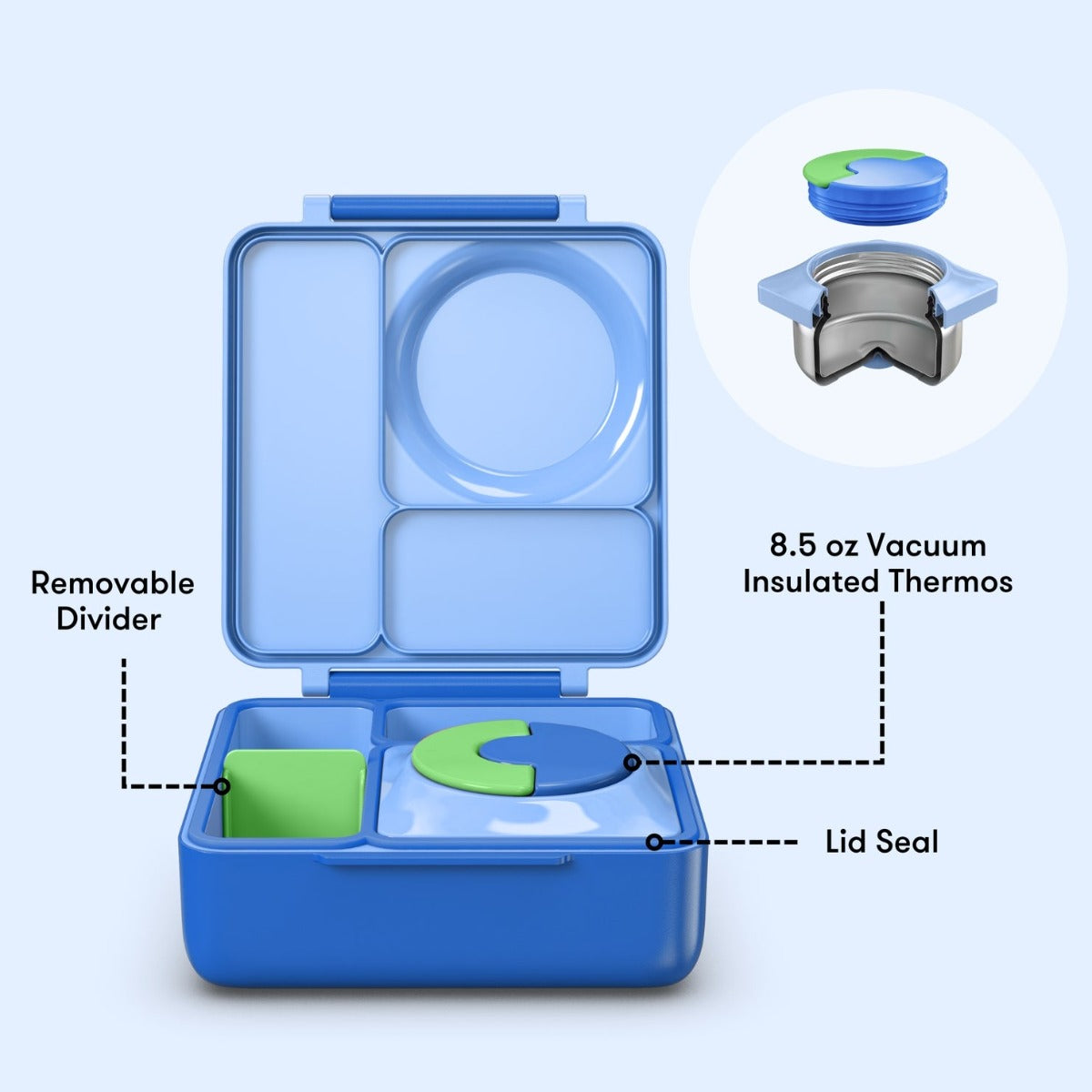 OmieBox Hot & Cold Insulated Bento Box (11 Colours)