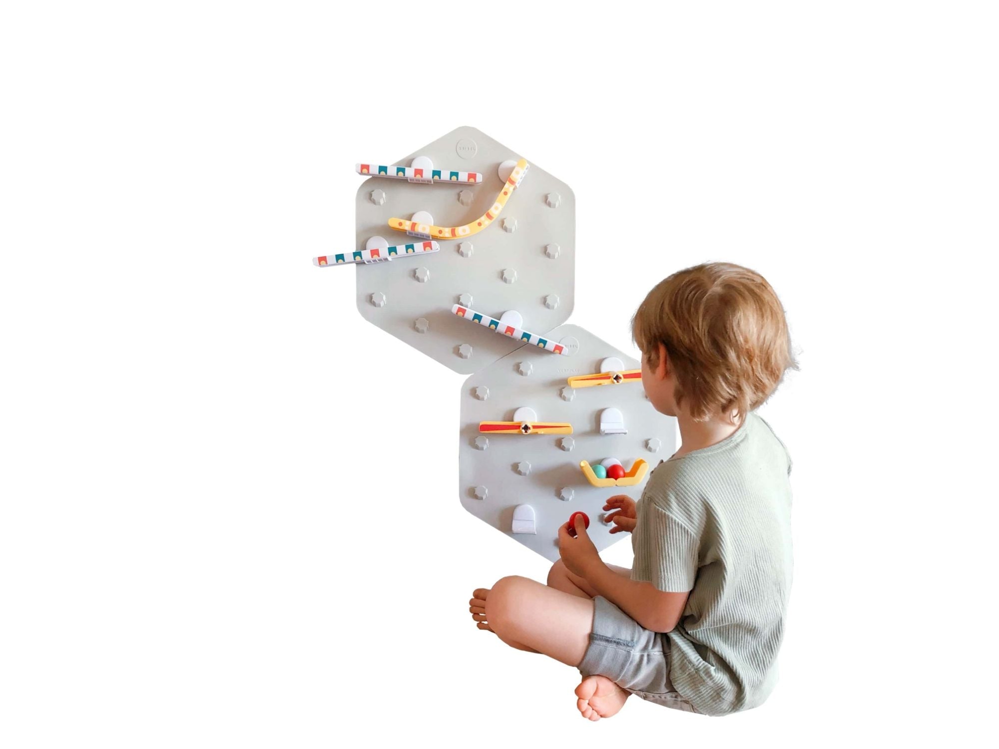 Oribel VertiPlay STEM Marble Run Wall Toy - School Pack of 6