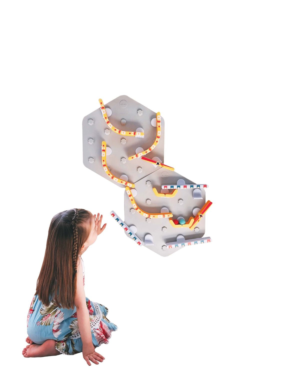 Oribel VertiPlay STEM Marble Run Wall Toy Part - End Caps