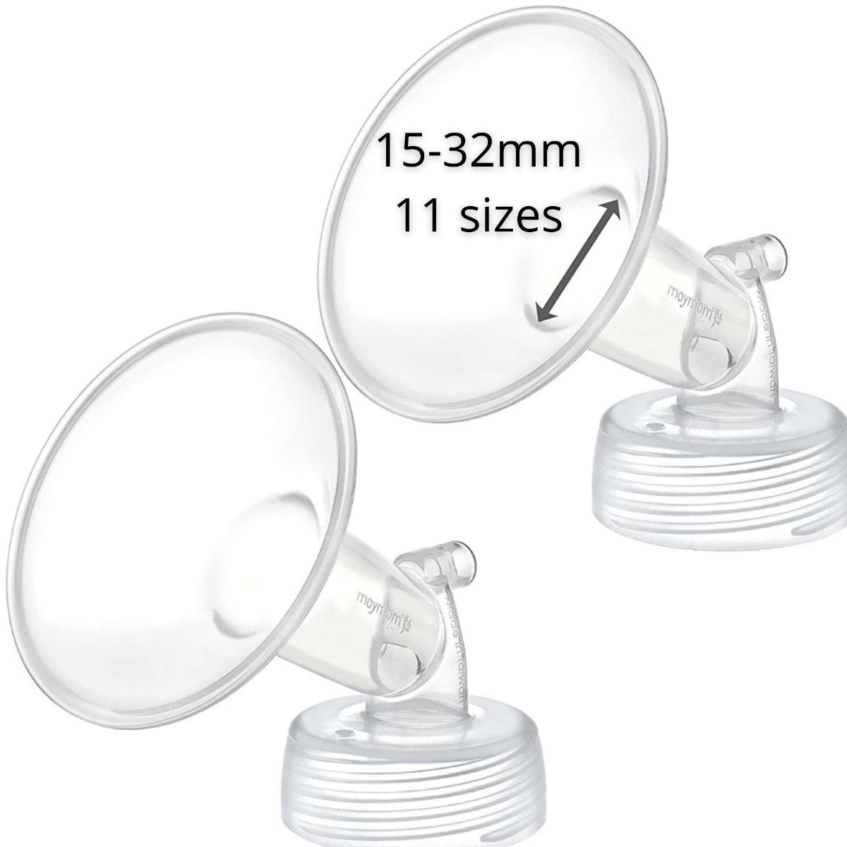 Maymom Flange for Spectra (Wide-Neck), 2pc (17 Sizes)