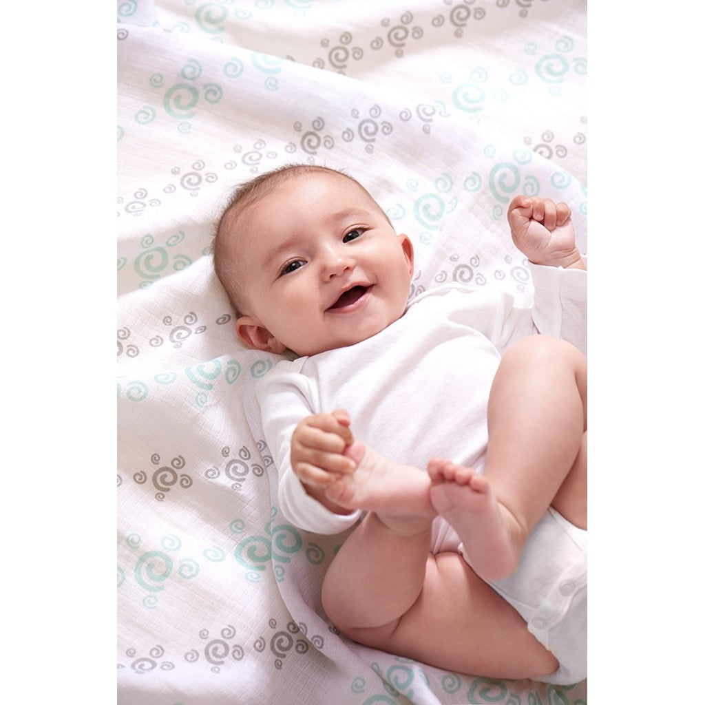 Aden Anais Essentials Muslin Cotton Swaddle (44 x 44 in), 4pk (31 Designs) - Pupsik Singapore