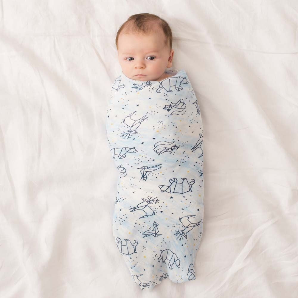 Aden Anais Silky Soft Bamboo Swaddle (47 x 47 in), 3pk (9 Designs) - Pupsik Singapore