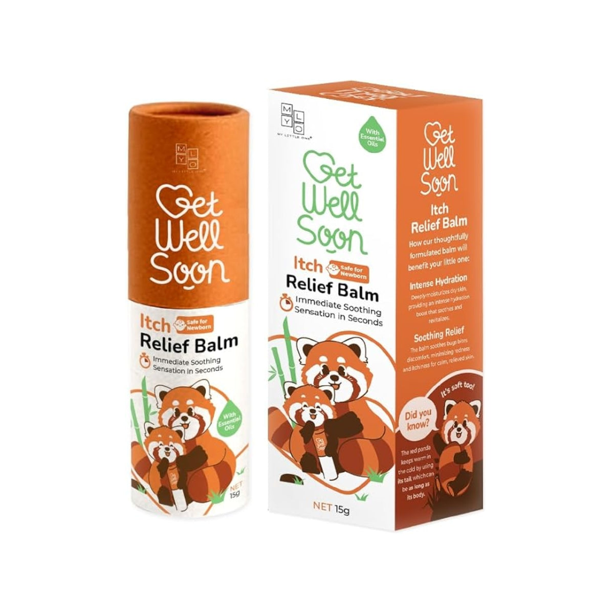 MyLO Get Well Soon Itch Relief Balm, 15g (Exp 04/28)
