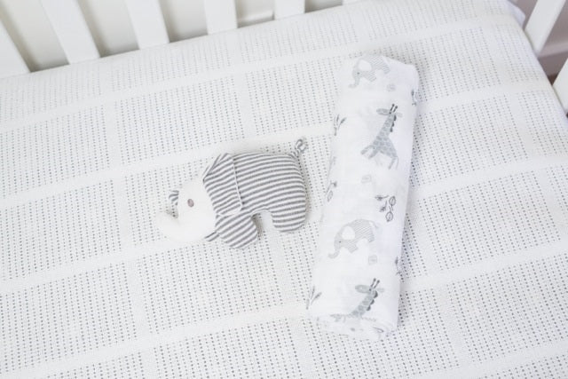 Lulujo Baby Muslin Security Blankets, 2pk (4 Designs) - Pupsik Singapore