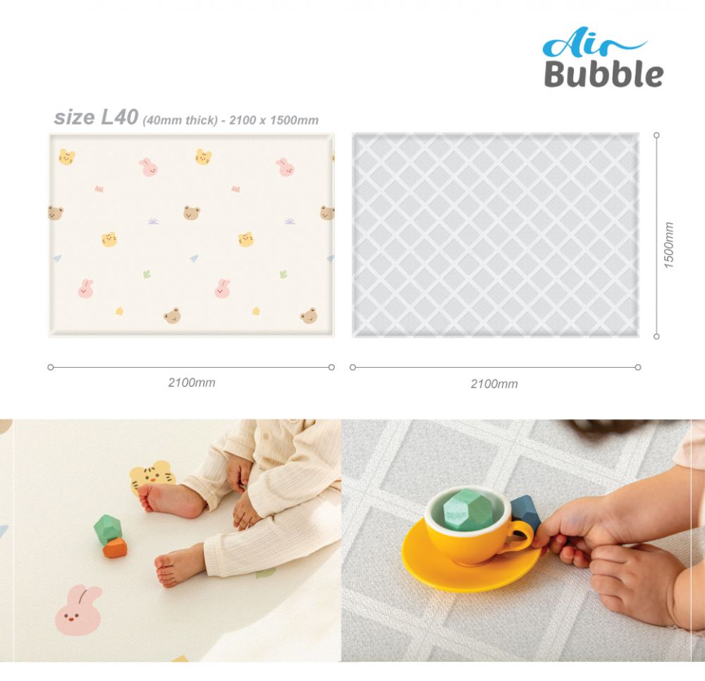 Parklon Air Bubble Playmat - Coco Bear (L40)