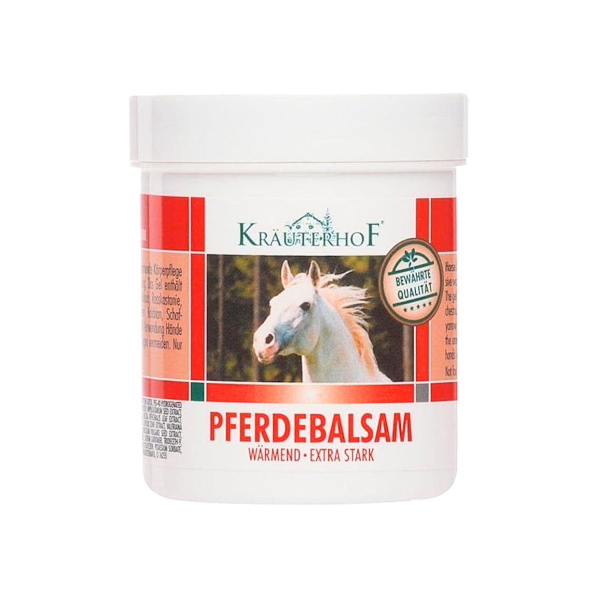 Krauterhof Extra Strong Horse Chestnut Warming Massage Gel for Pain Relief, 100ml (Exp 06/27)