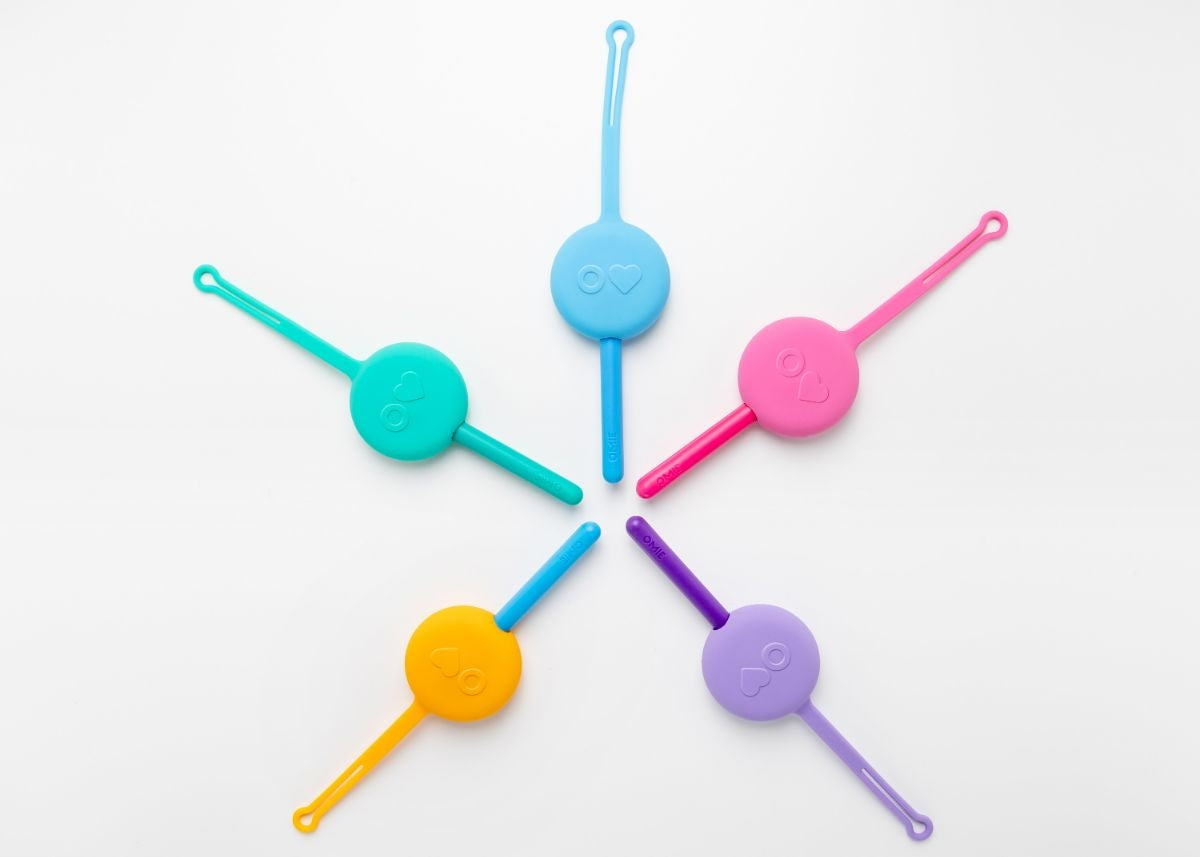 OmieBox OmiePod Utensil & Holder Set (5 Colours) - Pupsik Singapore