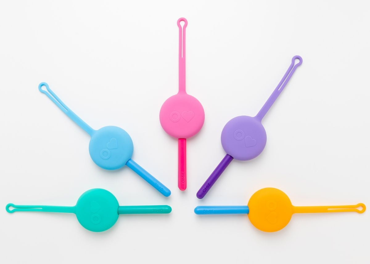 OmieBox OmiePod Utensil & Holder Set (5 Colours) - Pupsik Singapore