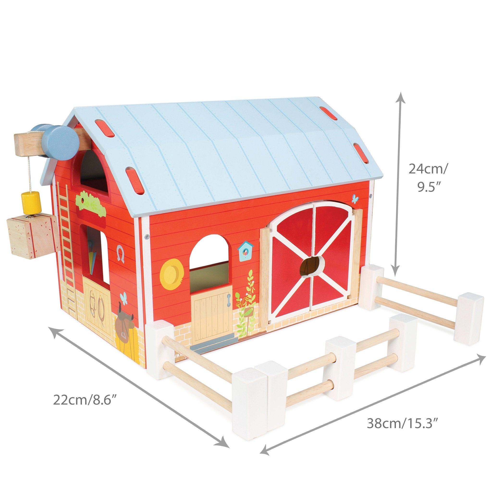 Le Toy Van Wooden Red Barn