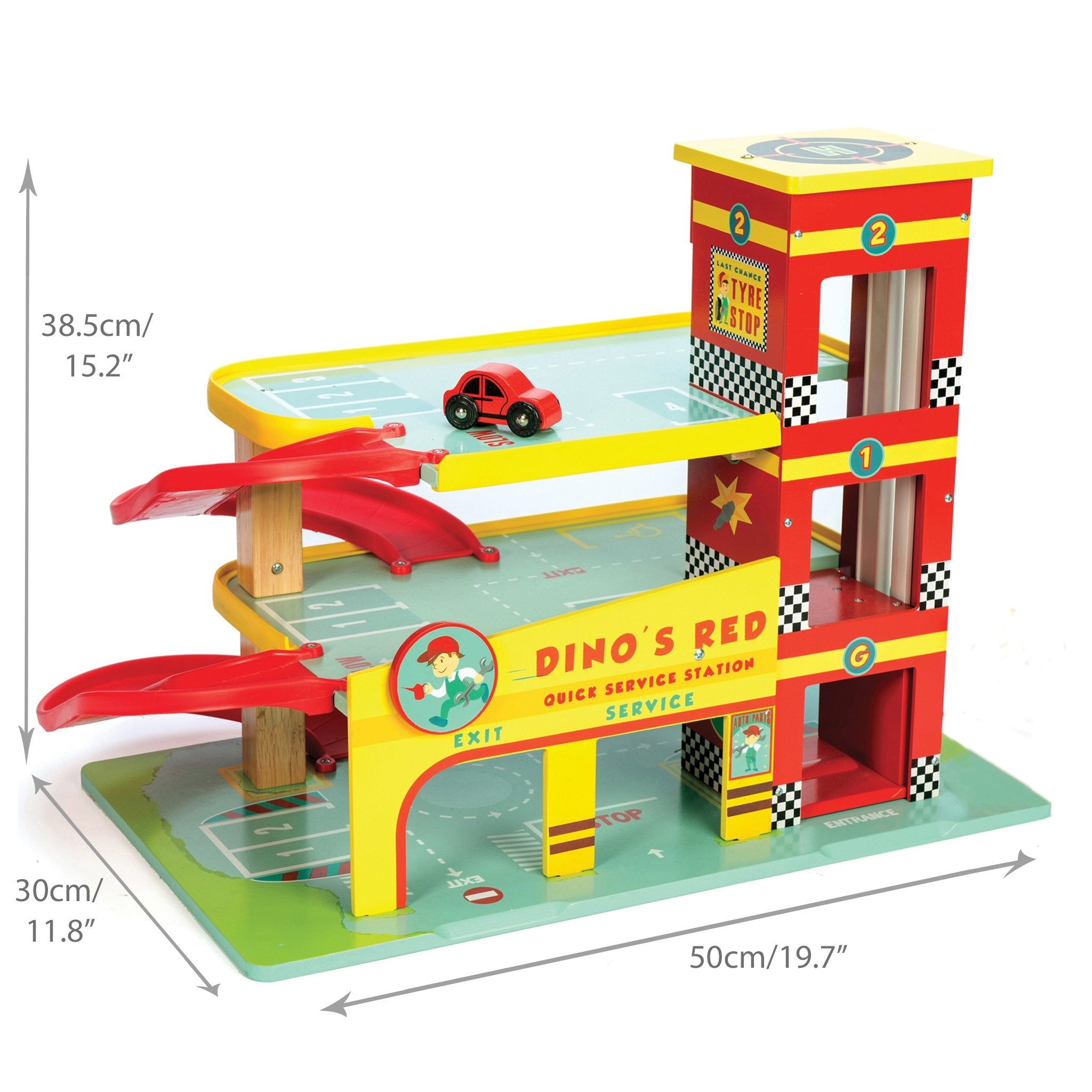 Le Toy Van Dino's Toy Garage