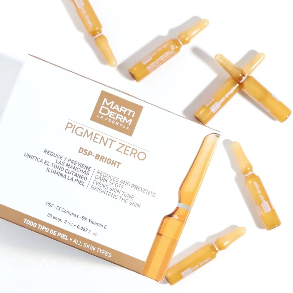 MartiDerm Pigment Zero DSP Bright Ampoules, 30 amp - Exp 05/26
