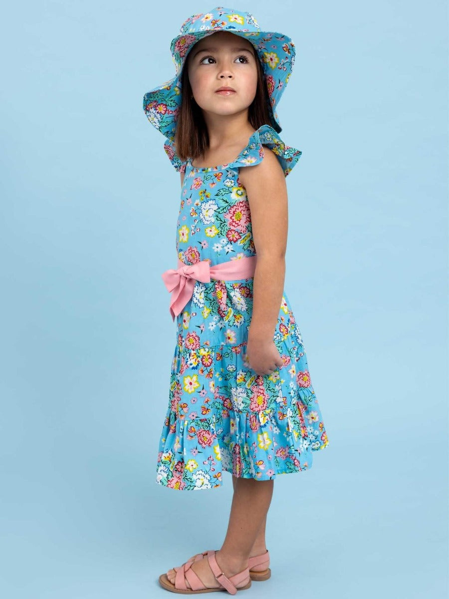 Oobi Cornflower Meadow Chloe Hat (2 Sizes)